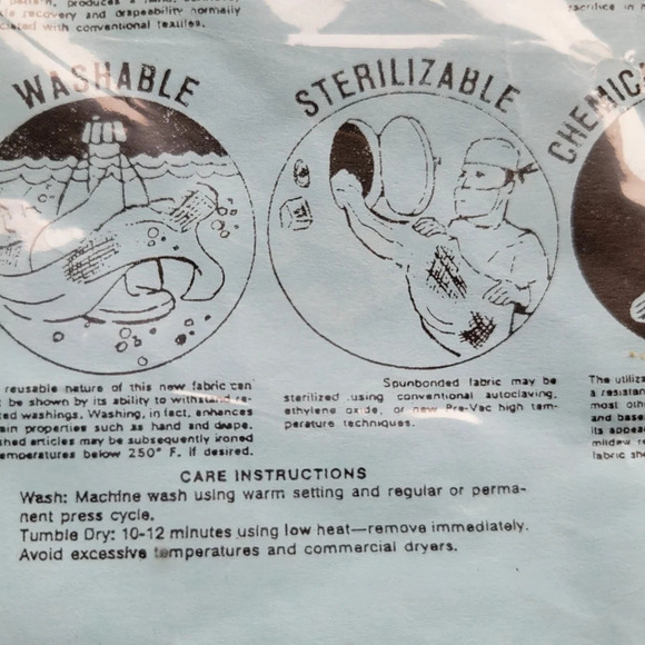 NWOT Spunbonded Pacage  of 2 standard zipper pillow covers - Picture 4 of 6